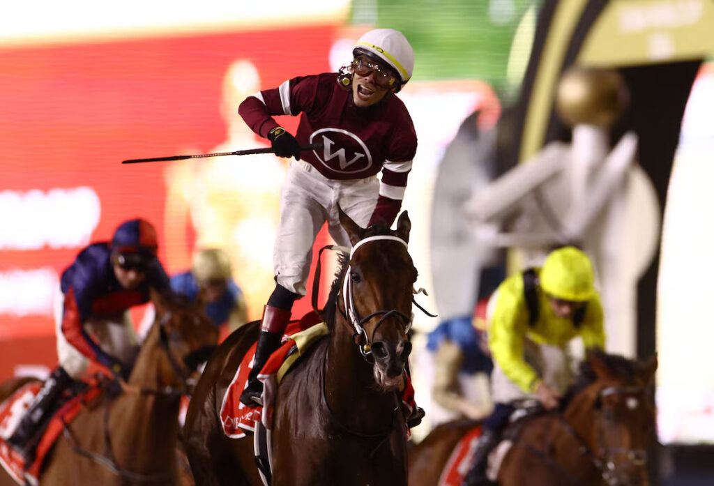 Magnitude beats Forever Young to win Dubai World Cup