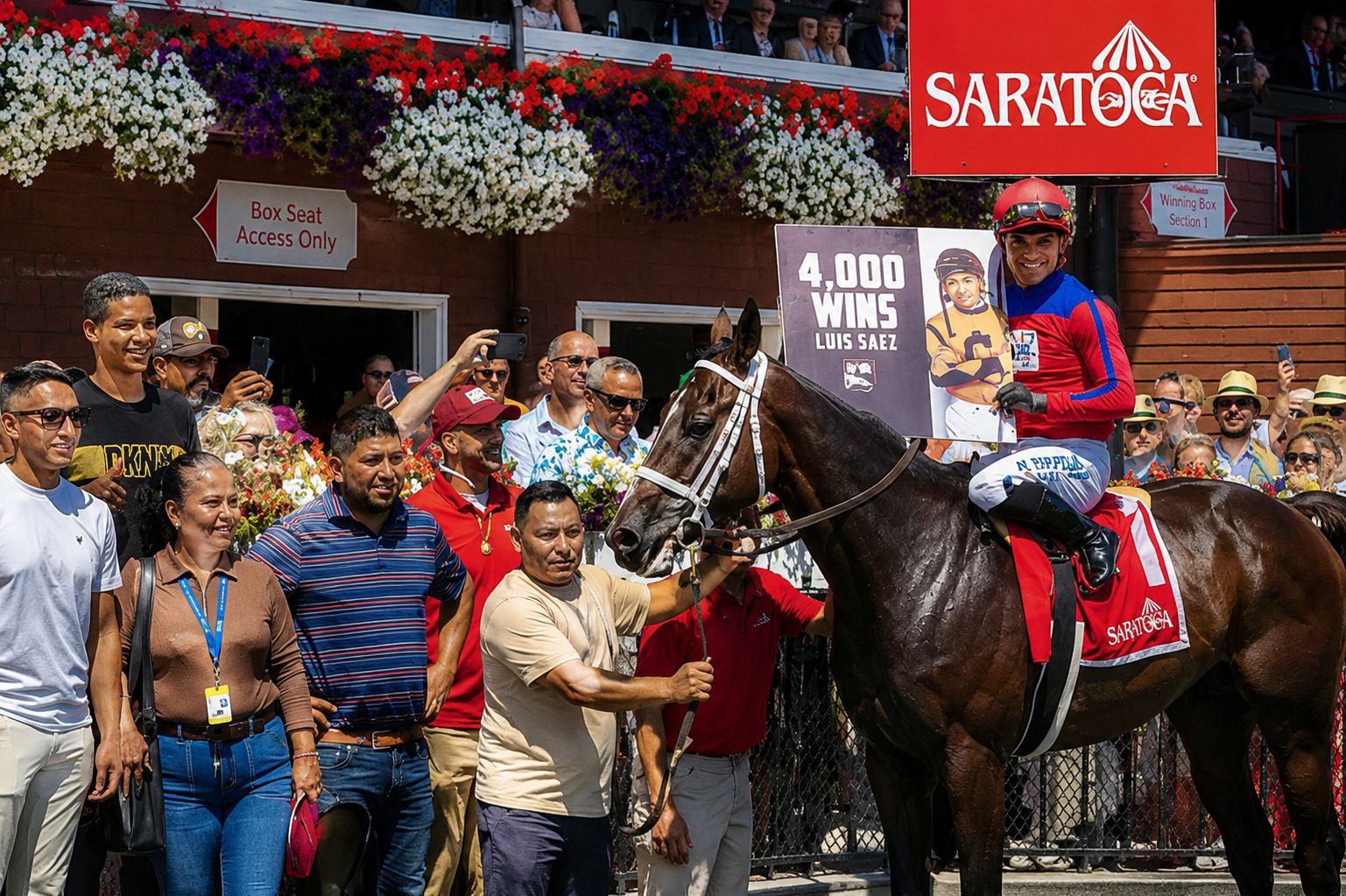 Luis Saez 4,000 wins